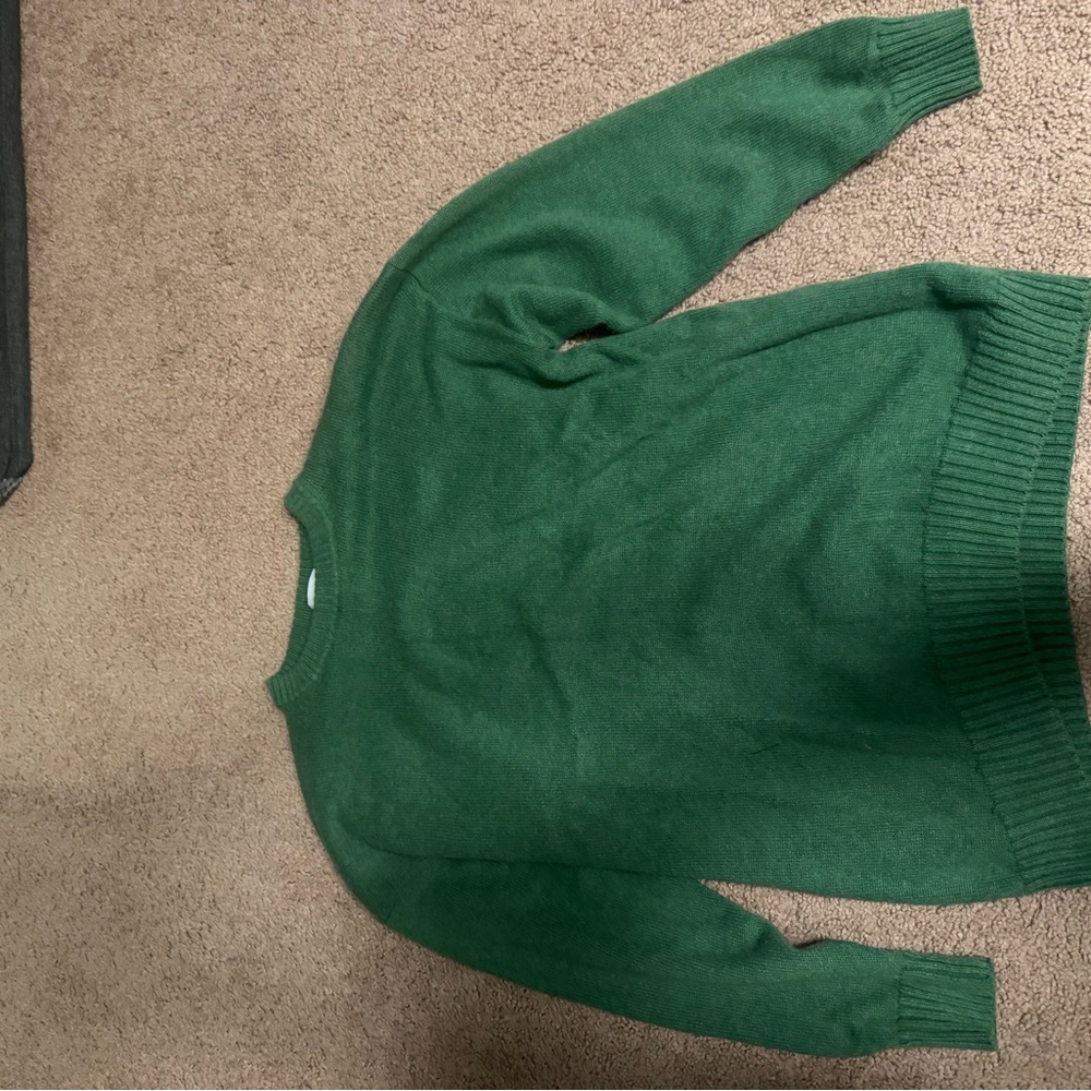 Sunday Best Forest Green Crew Neck Sweater